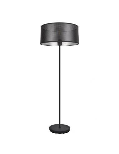 Anastasia 1xe27 Black/black-silver floor lamp 159x40x40 cm