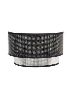 Anastasia 1xe27 Black-silver wall lamp 17x30x15 Cm