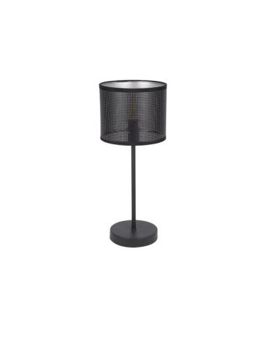 Anastasia Table Lamp 1xe14 Black/black-silver 42.5x17x17 Cm
