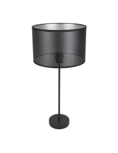 High Table Lamp Anastasia 1xe27 Black/black-silver 60x30x30 Cm