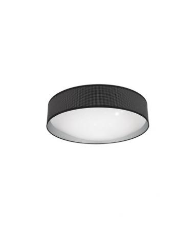Anastasia Black/silver 72w ceiling light 5616lm 15x49x49 cm 3000-4000-6500k