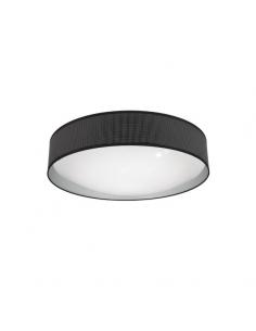 Anastasia Black/silver 96w ceiling light 7488lm 17x59x59 cm 3000-4000-6500k