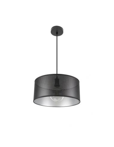 Anastasia Pendant 1xe27 Black/black-silver Regx40x40 Cm