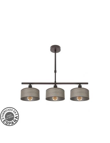 Gilda 3xe14 Brown Lamp Regx55x14 Cm