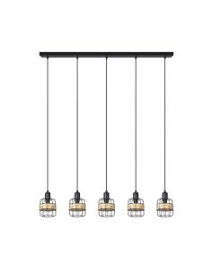 Zenda 5xe14 Forge/rattan strip Regx94x10 Cm