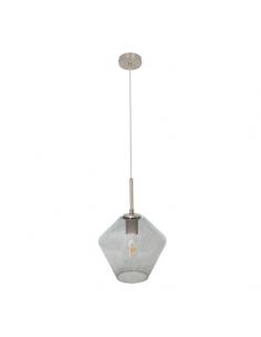 Pinap Pendant 1xe27 Nickel/smoked Regx23x23 Cm