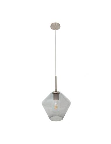 Pinap Pendant 1xe27 Nickel/smoked Regx23x23 Cm