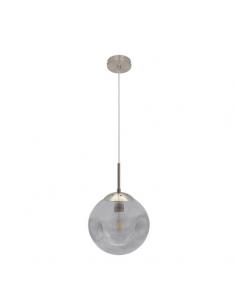 Pinap Pendant 1xe27 Nickel/smoked Regx25x25 Cm
