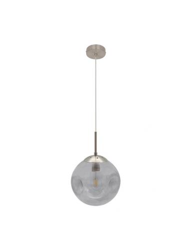 Pinap Pendant 1xe27 Nickel/smoked Regx25x25 Cm