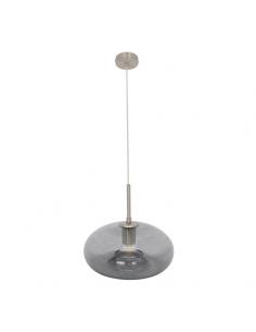 Pinap Pendant 1xe27 Nickel/smoked Regx28x28 Cm