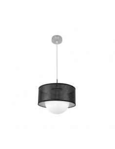 Cosmic Pendant 1xe27 Nickel/black-silver Regx30x30 Cm