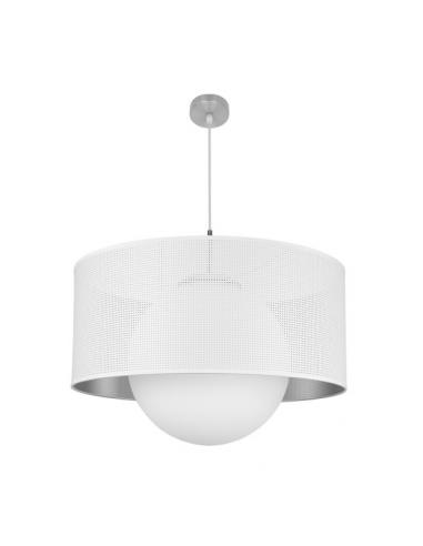 Cosmic Pendant 1xe27 Nickel/white-silver Regx60x60 Cm