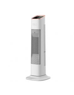 Vertical Ceramic Fan Heater 2000w Bl/gold C.remoto 2potenc.3func.Termost.reg. Oscillating Anti-Tip Temporiz. 62x23.5x23.5c