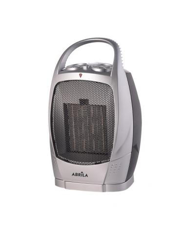 Ceramic Fan Heater 1500w Black/Silver Oscillating 2power 3functions Termost.reg. Anti-tip 29x18.5x15cm