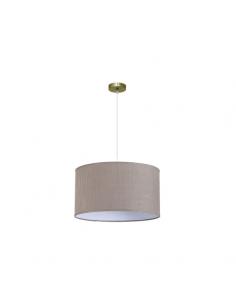Happy 3xe27 Pendant Leather/gray Regx50x50 Cm Without Diffuser