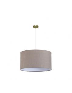 Happy 3xe27 Pendant Leather/gray Regx60x60 Cm Without Diffuser