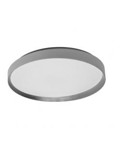 Alora 60w 3000-4200-6500k White/silver ceiling light 8x50x50cm 5400lm C/remote And Memory