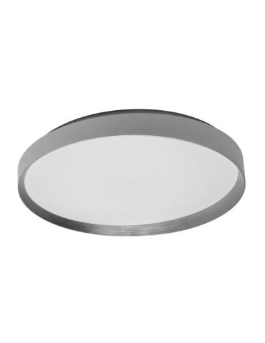 Alora 60w 3000-4200-6500k White/silver ceiling light 8x50x50cm 5400lm C/remote And Memory