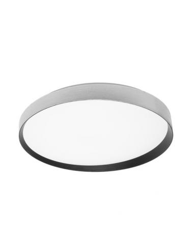 Alora 60w 3000-4200-6500k Silver/black ceiling light 8x50x50cm 5400lm C/remote And Memory