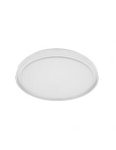Bianca 60w 3000-4200-6500k White/silver ceiling light 7x50x50cm 5400lm W/Remote And Memory