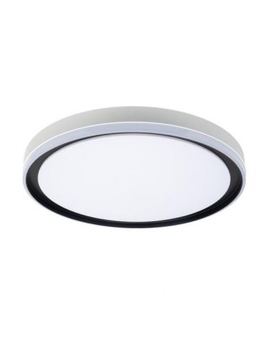 Claribel 60w 3000-4200-6500k White/black ceiling light 7.5x50x50cm 5400lm W/H Remote And Memory