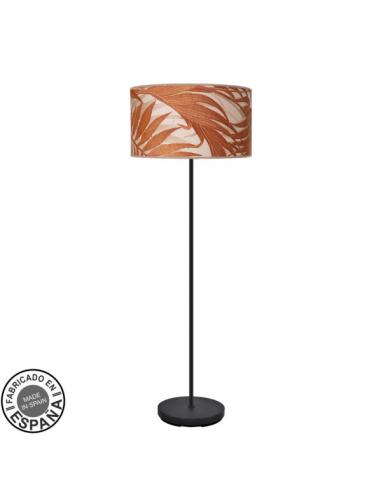 Fashion Salon Foot 1xe27 Black/Boiler Leaf 163x40x40