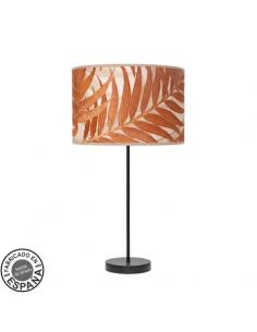 High Fashion Table Lamp 1xe27 Black/Boiler Leaf 63x30 X30 Cm