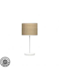 Fashion Table Lamp 1xe14 White/Light Reed 42x17x17Cm
