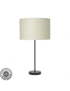 High Fashion Table Lamp 1xe27 Black/White Reed 63x30x30 Cm