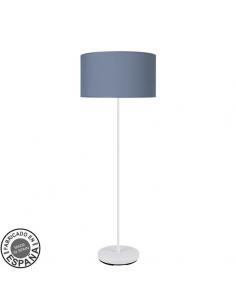 Fashion Salon Foot 1xe27 White/blue 163x40x40cm