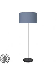 Fashion Salon Foot 1xe27 Black/blue 163x40x40cm