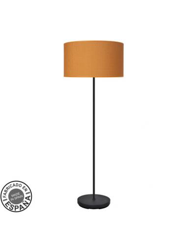 Fashion Salon Foot 1xe27 Black/orange 163x40x40cm