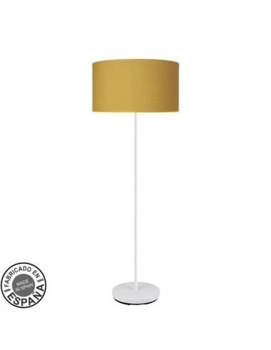 Fashion Salon Foot 1xe27 White/yellow 163x40x40cm