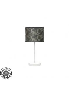 Moda Table Lamp 1xe14 White/tetris Gray 42x17x17cm