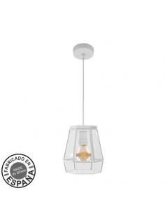 Guide Pendant 1xe27 White Regx18x18cm