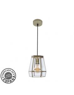 Guide Pendant 1xe27 Leather Regx18x18cm