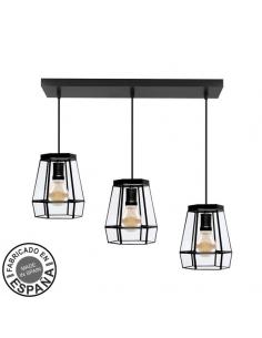 Guide Strip 3xe27 Black Regx64x15 Cm