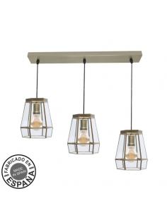 Regx64x14 Cm 3xe27 Leather Guide Strip