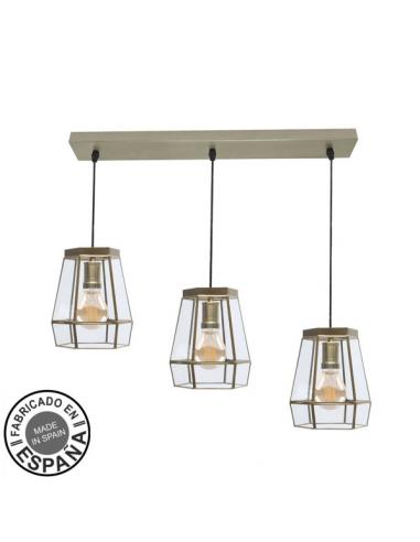 Regx64x14 Cm 3xe27 Leather Guide Strip