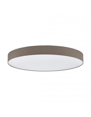EGLO 97787 - ROMAO 3 LED Ceiling Light in White Steel and Textile, plastic