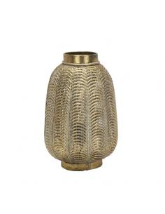 Trikala Table Lamp Aged Leather 1xe27 39x25x25cm