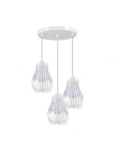 Ragusa White Ceiling Light 3xe27 Regx36x36cm
