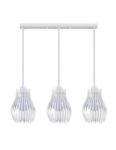 Ragusa White Strip 3xe27 Regx64x16cm