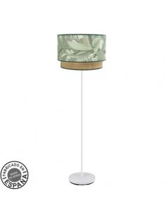 Congo Living Room Foot 1xe27 White/green-natural 170x40x40 cm