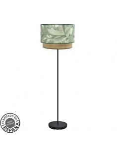 Congo Living Room Foot 1xe27 Black/green-natural 170x40x40 cm