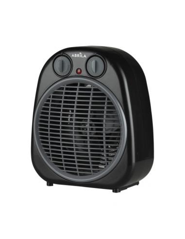 Termoventilador Fogata 2000w Negro/gris 2potencias 3funciones Termostato Reg.seguro,antivuelco 24x20x13cm