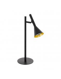 EGLO 97805 - CORTADERAS LED Lamp in Black, Gold Steel
