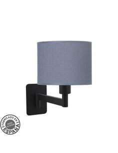 Moda 1xe14 Folding Wall Light Black/blue 26x17x28 Cm