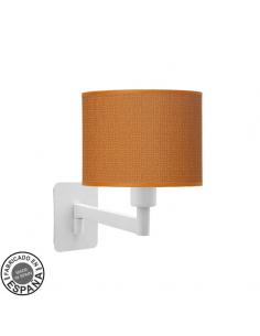Moda 1xe14 White/orange Folding Wall Light 26x17x28 Cm