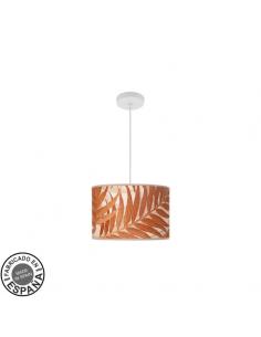 Moda Pendant 1xe27 White/leaf Caldera Regx30x30cm